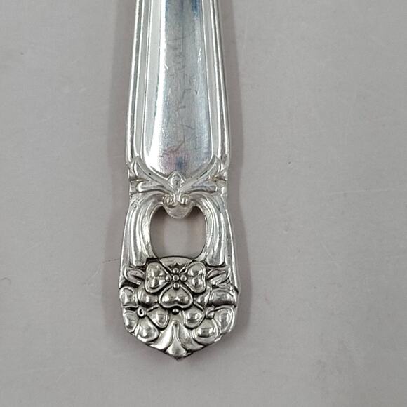 Rogers Brothers Silver Plate Eternally Yours Coquette 4 Salad Forks - Picture 9 of 10